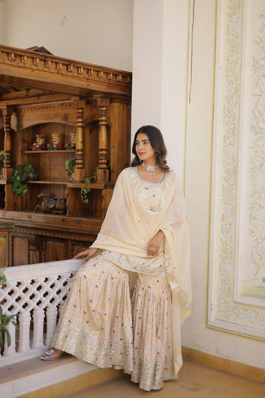 Presenting Festival Special Sharara Suit