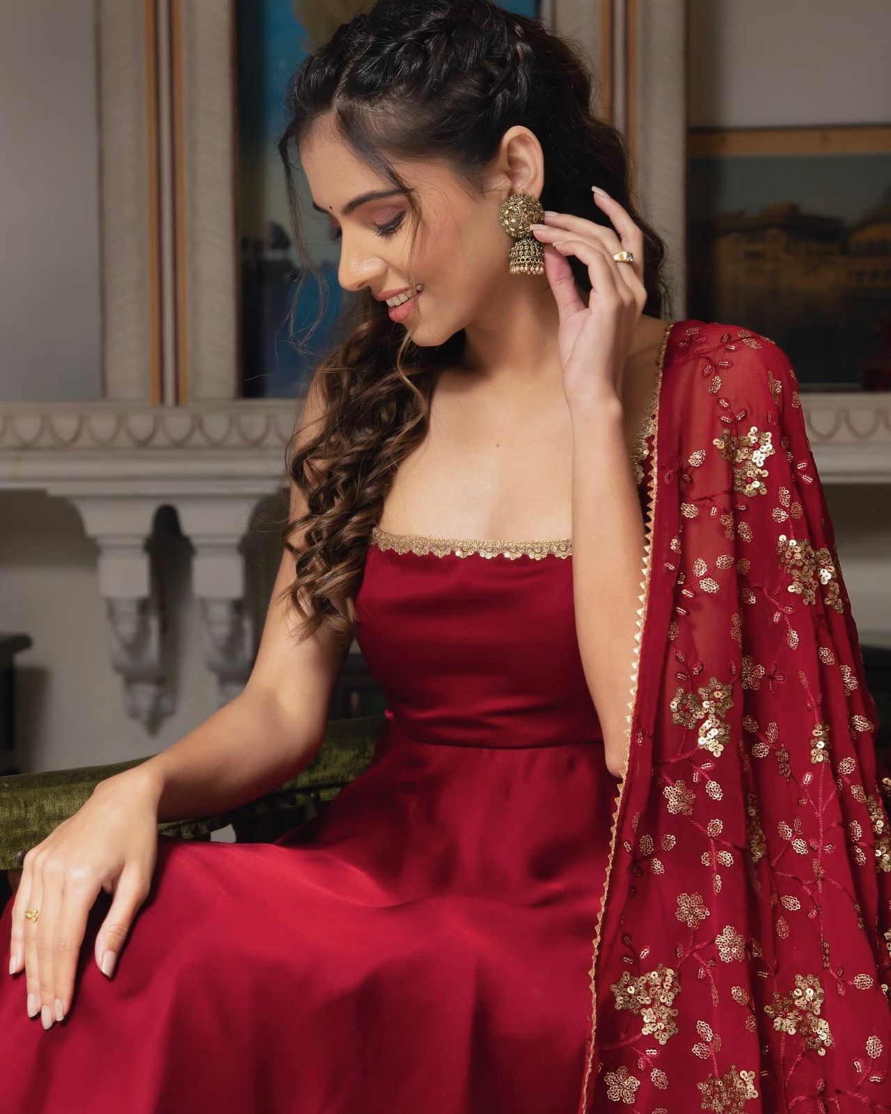 Most Trending Party Wear Anarkali Gown