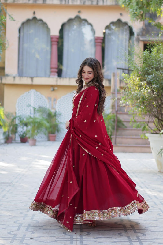 Trending Georgette Anarkali Suit