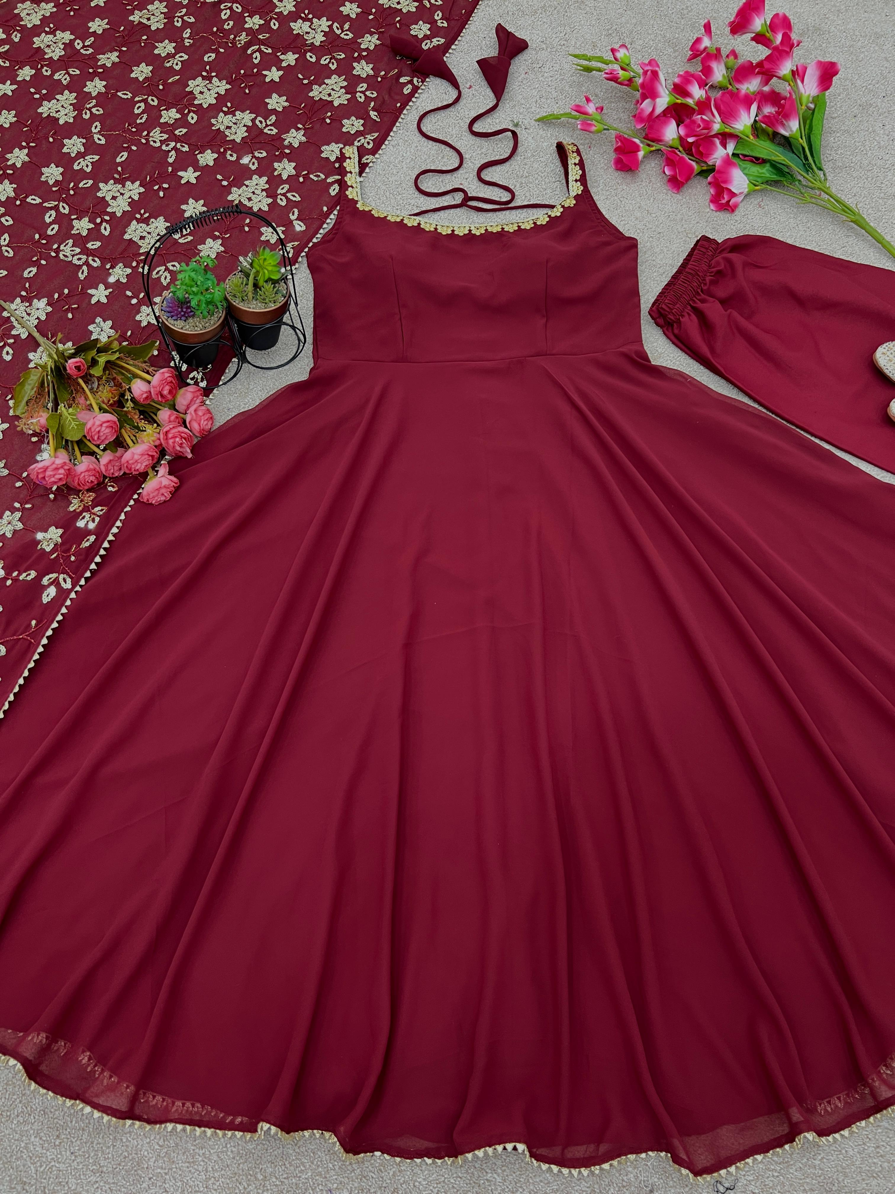 Most Trending Party Wear Anarkali Gown