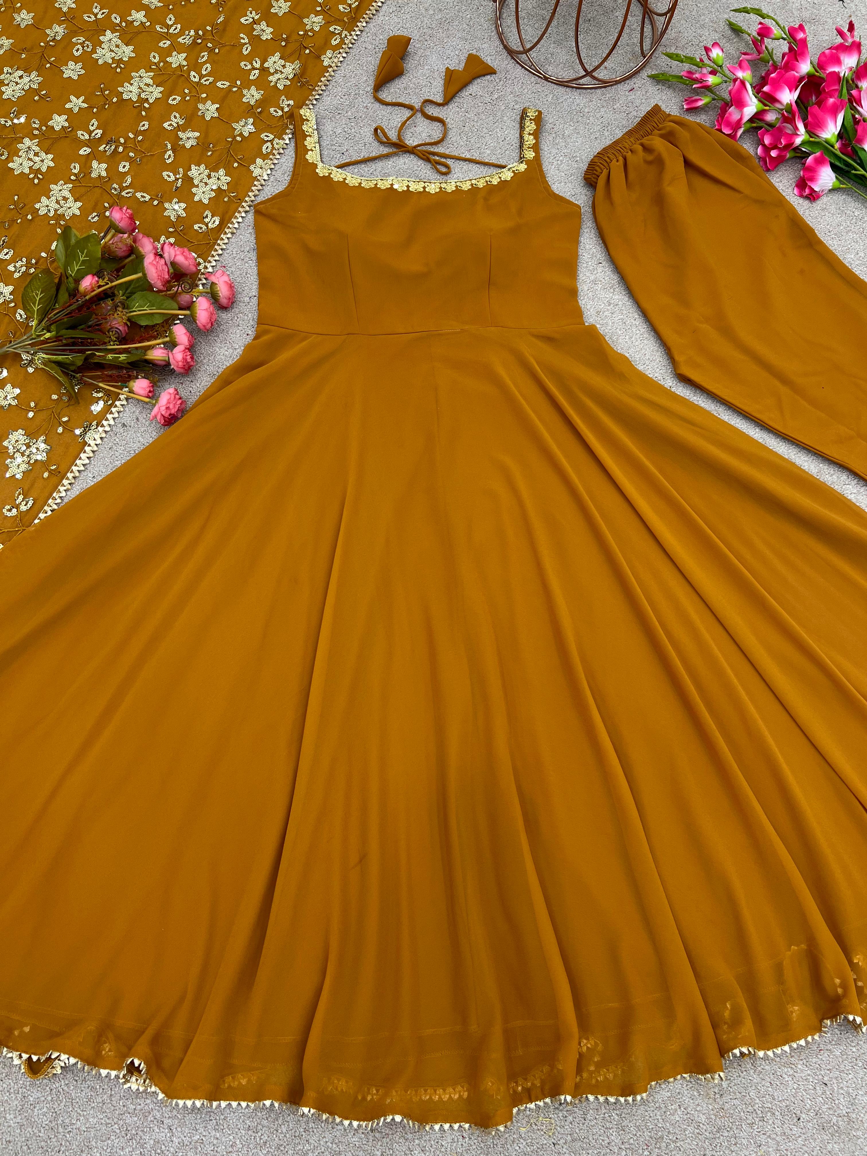 Most Trending Party Wear Anarkali Gown