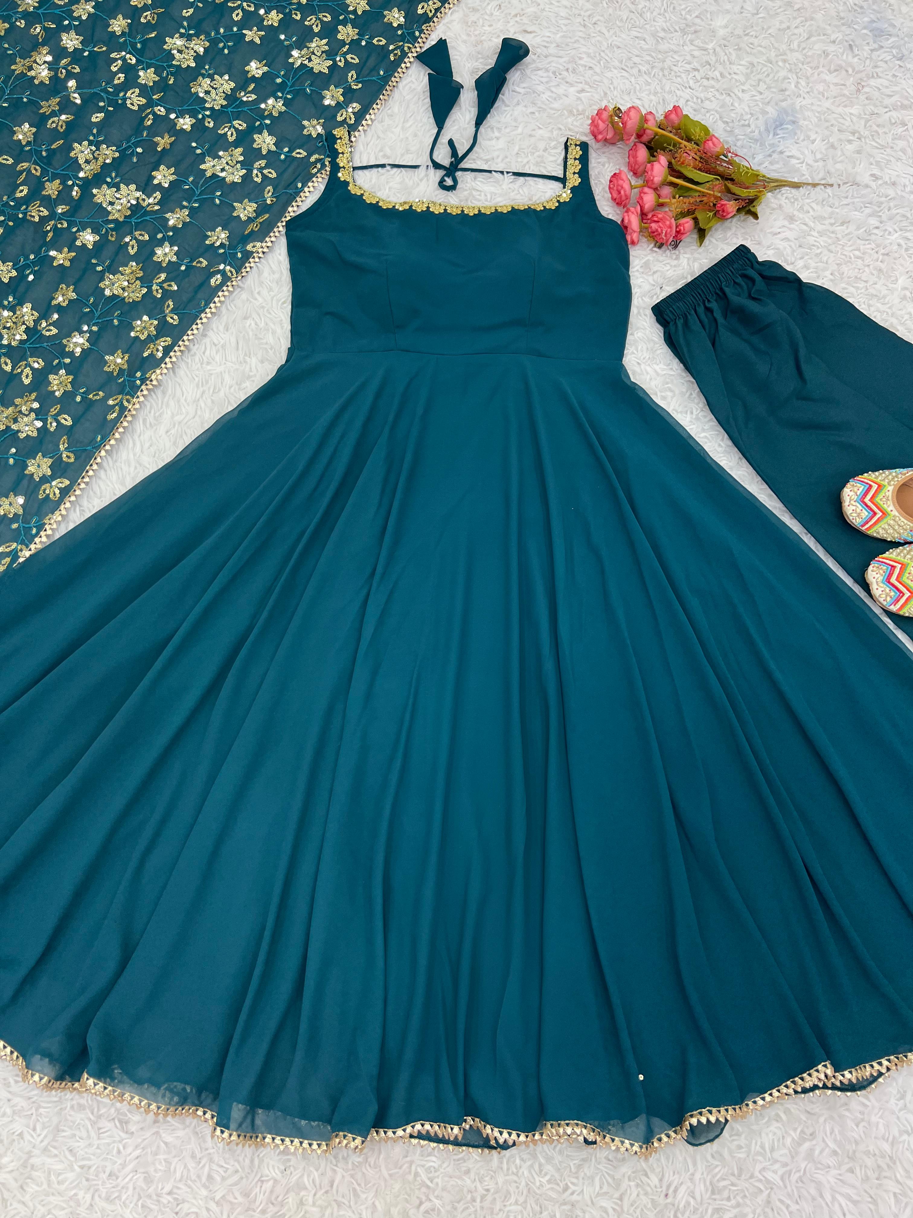 Most Trending Party Wear Anarkali Gown