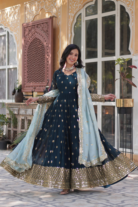 Party Wear Designer Anarkali Gown