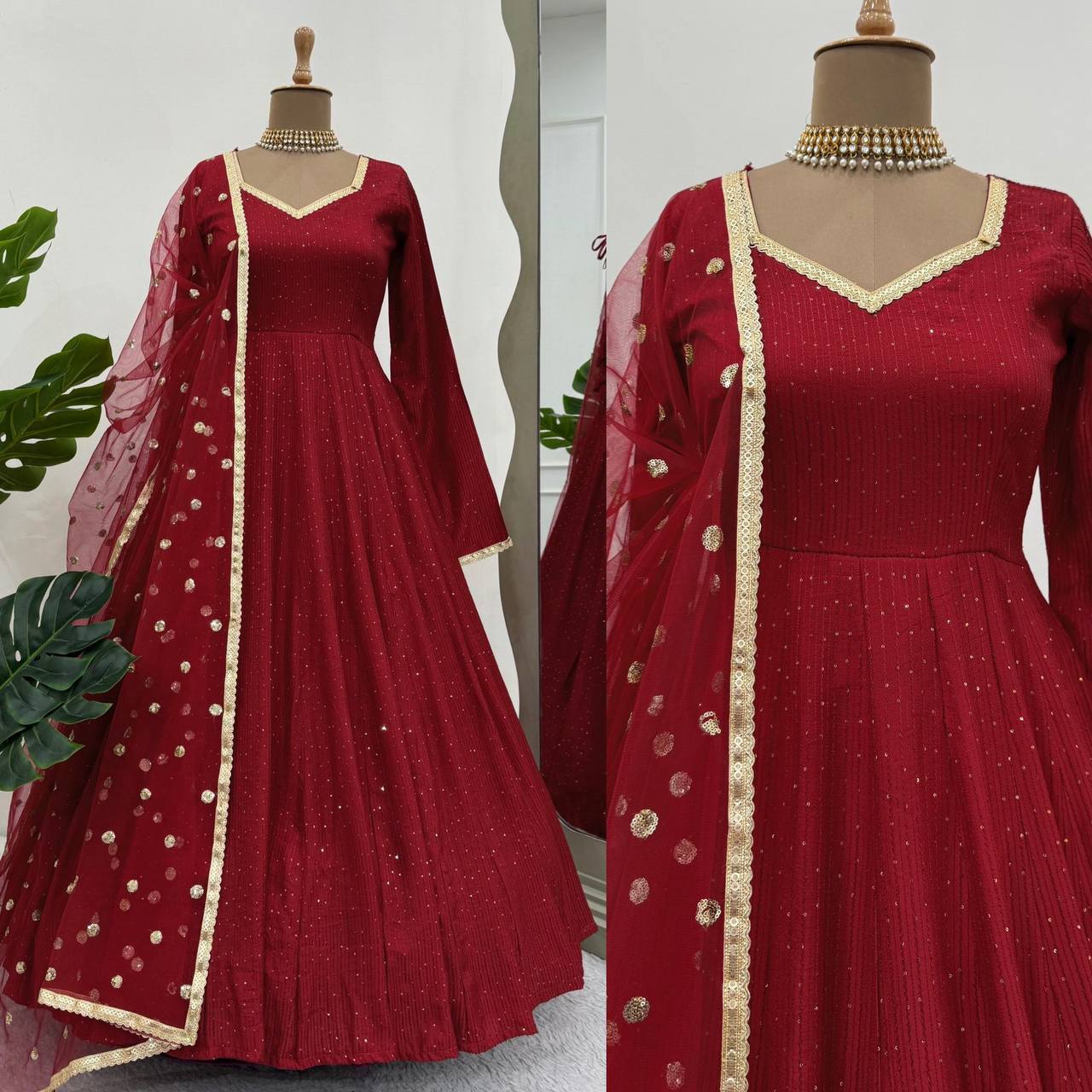 Most Trending Party Wear Designer Anarkali Suit