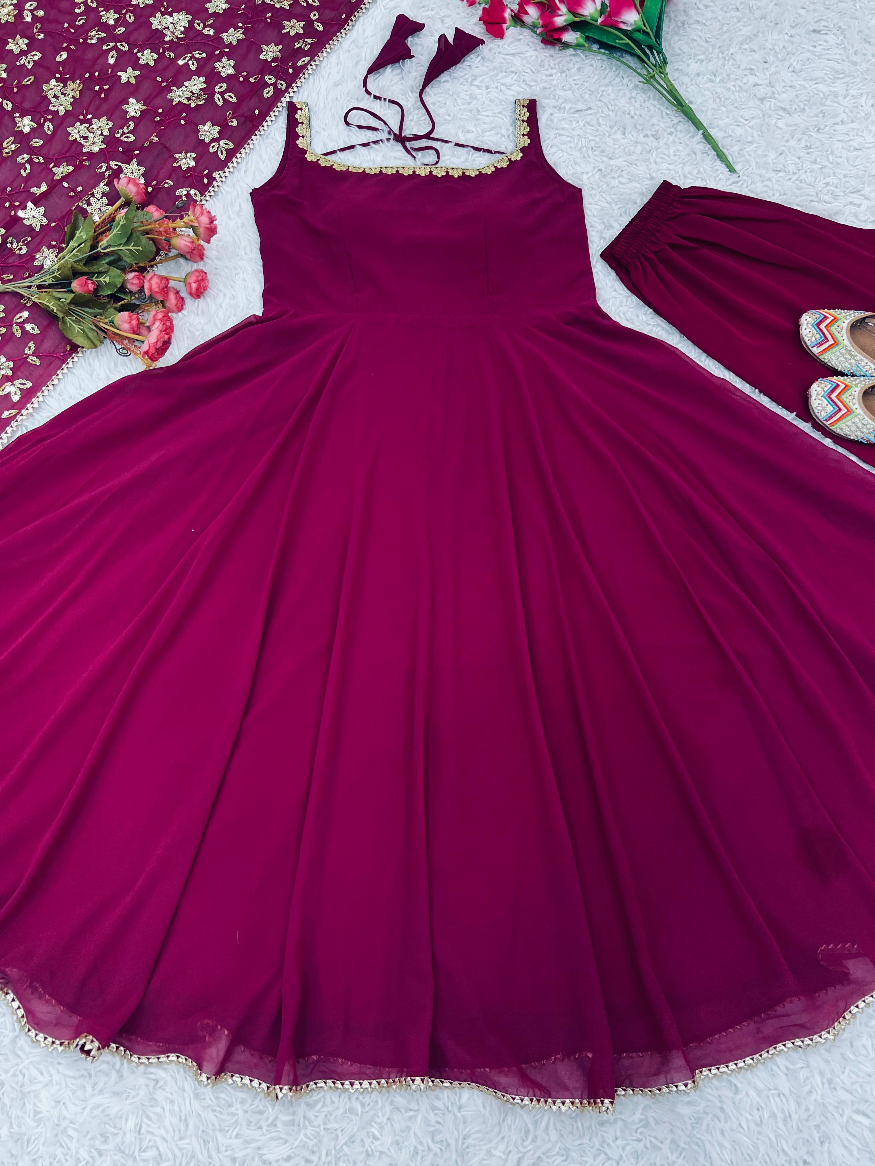 Most Trending Party Wear Anarkali Gown